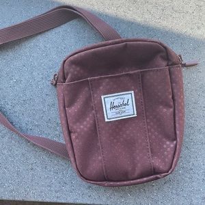 Herschel Cruz Crossbody Mini Bag Maroon